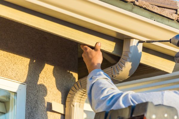 Cost of Aluminum Rain Gutter Service in Puyallup