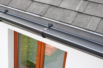Gutter Cover Installation on Residential Home